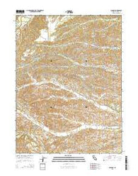 Blossom California Current topographic map, 1:24000 scale, 7.5 X 7.5 Minute, Year 2015