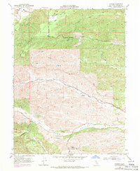 Blossom California Historical topographic map, 1:24000 scale, 7.5 X 7.5 Minute, Year 1952