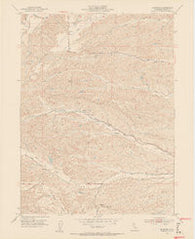 Blossom California Historical topographic map, 1:24000 scale, 7.5 X 7.5 Minute, Year 1952