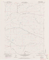 Blossom California Historical topographic map, 1:24000 scale, 7.5 X 7.5 Minute, Year 1952