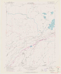 Blue Canyon California Historical topographic map, 1:24000 scale, 7.5 X 7.5 Minute, Year 1955