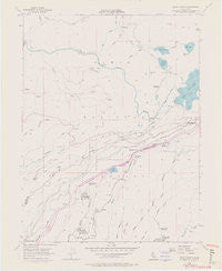 Blue Canyon California Historical topographic map, 1:24000 scale, 7.5 X 7.5 Minute, Year 1955