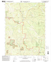 Blue Creek Mountain California Historical topographic map, 1:24000 scale, 7.5 X 7.5 Minute, Year 1997