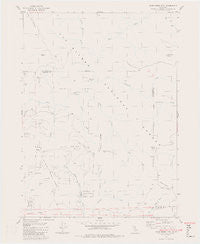 Blue Creek Mtn California Historical topographic map, 1:24000 scale, 7.5 X 7.5 Minute, Year 1982