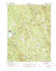 Blue Lake California Historical topographic map, 1:62500 scale, 15 X 15 Minute, Year 1951