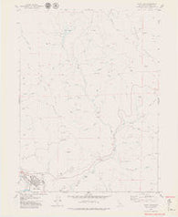 Blue Lake California Historical topographic map, 1:24000 scale, 7.5 X 7.5 Minute, Year 1979