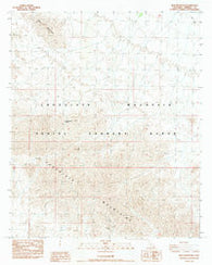 Blue Mountain California Historical topographic map, 1:24000 scale, 7.5 X 7.5 Minute, Year 1988