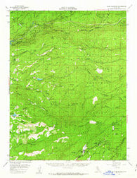 Blue Mountain California Historical topographic map, 1:62500 scale, 15 X 15 Minute, Year 1956