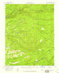Blue Mountain California Historical topographic map, 1:62500 scale, 15 X 15 Minute, Year 1956