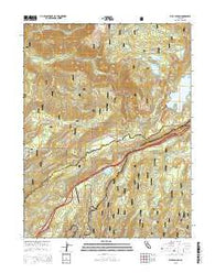 Blue Canyon California Current topographic map, 1:24000 scale, 7.5 X 7.5 Minute, Year 2015