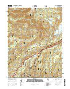 Blue Canyon California Current topographic map, 1:24000 scale, 7.5 X 7.5 Minute, Year 2015