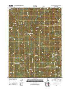 Blue Creek Mountain California Historical topographic map, 1:24000 scale, 7.5 X 7.5 Minute, Year 2012
