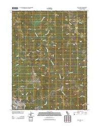 Blue Lake California Historical topographic map, 1:24000 scale, 7.5 X 7.5 Minute, Year 2012