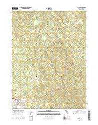 Blue Lake California Current topographic map, 1:24000 scale, 7.5 X 7.5 Minute, Year 2015