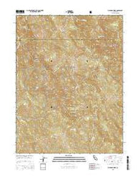 Bluenose Ridge California Current topographic map, 1:24000 scale, 7.5 X 7.5 Minute, Year 2015