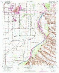 Blythe California Historical topographic map, 1:24000 scale, 7.5 X 7.5 Minute, Year 1951