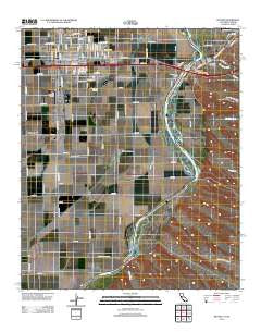 Blythe California Historical topographic map, 1:24000 scale, 7.5 X 7.5 Minute, Year 2012