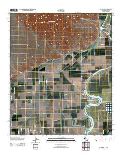 Blythe NE California Historical topographic map, 1:24000 scale, 7.5 X 7.5 Minute, Year 2012