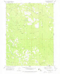Board Camp Mtn California Historical topographic map, 1:24000 scale, 7.5 X 7.5 Minute, Year 1977