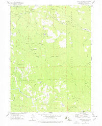 Board Camp Mtn California Historical topographic map, 1:24000 scale, 7.5 X 7.5 Minute, Year 1977