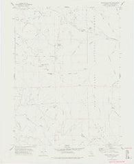 Board Camp Mtn California Historical topographic map, 1:24000 scale, 7.5 X 7.5 Minute, Year 1977