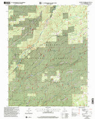 Boards Crossing California Historical topographic map, 1:24000 scale, 7.5 X 7.5 Minute, Year 2001