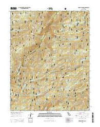 Boards Crossing California Current topographic map, 1:24000 scale, 7.5 X 7.5 Minute, Year 2015