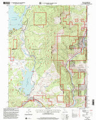 Boca California Historical topographic map, 1:24000 scale, 7.5 X 7.5 Minute, Year 2000