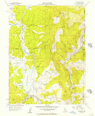 Boca California Historical topographic map, 1:24000 scale, 7.5 X 7.5 Minute, Year 1955