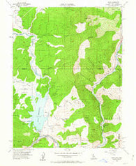 Boca California Historical topographic map, 1:24000 scale, 7.5 X 7.5 Minute, Year 1955