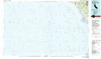 Bodega Bay California Historical topographic map, 1:100000 scale, 30 X 60 Minute, Year 1982