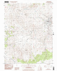 Bodie California Historical topographic map, 1:24000 scale, 7.5 X 7.5 Minute, Year 1998