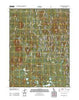 Bogard Buttes California Historical topographic map, 1:24000 scale, 7.5 X 7.5 Minute, Year 2012