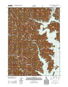 Bohemotash Mountain California Historical topographic map, 1:24000 scale, 7.5 X 7.5 Minute, Year 2012