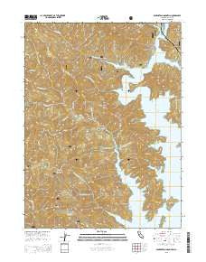 Bohemotash Mountain California Current topographic map, 1:24000 scale, 7.5 X 7.5 Minute, Year 2015