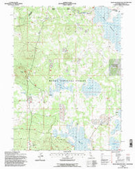 Boles Meadow West California Historical topographic map, 1:24000 scale, 7.5 X 7.5 Minute, Year 1993