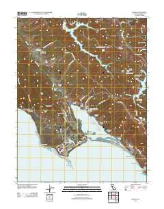 Bolinas California Historical topographic map, 1:24000 scale, 7.5 X 7.5 Minute, Year 2012