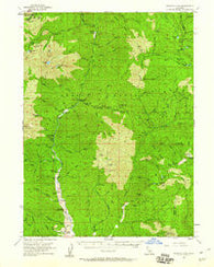 Bonanza King California Historical topographic map, 1:62500 scale, 15 X 15 Minute, Year 1955