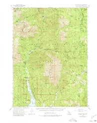 Bonanza King California Historical topographic map, 1:62500 scale, 15 X 15 Minute, Year 1955
