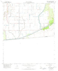 Bonds Corner California Historical topographic map, 1:24000 scale, 7.5 X 7.5 Minute, Year 1957