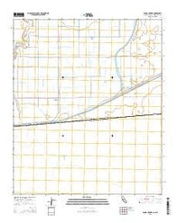 Bonds Corner California Current topographic map, 1:24000 scale, 7.5 X 7.5 Minute, Year 2015