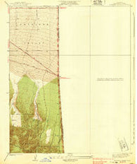 Boneyard Canyon California Historical topographic map, 1:24000 scale, 7.5 X 7.5 Minute, Year 1939