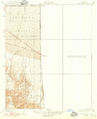 Boneyard Canyon California Historical topographic map, 1:24000 scale, 7.5 X 7.5 Minute, Year 1939