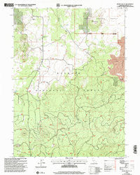 Bonita Butte California Historical topographic map, 1:24000 scale, 7.5 X 7.5 Minute, Year 2001