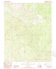 Bonita Meadows California Historical topographic map, 1:24000 scale, 7.5 X 7.5 Minute, Year 1987