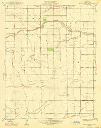 Bonita Ranch California Historical topographic map, 1:24000 scale, 7.5 X 7.5 Minute, Year 1947