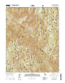 Bonita Meadows California Current topographic map, 1:24000 scale, 7.5 X 7.5 Minute, Year 2015