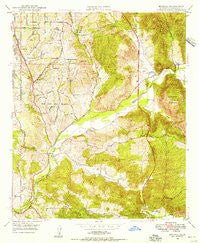 Bonsall California Historical topographic map, 1:24000 scale, 7.5 X 7.5 Minute, Year 1948