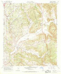 Bonsall California Historical topographic map, 1:24000 scale, 7.5 X 7.5 Minute, Year 1968
