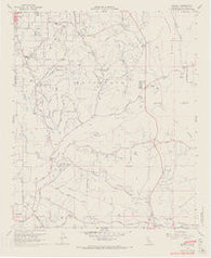 Bonsall California Historical topographic map, 1:24000 scale, 7.5 X 7.5 Minute, Year 1968